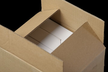 halboffenes Paket