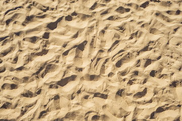 sand, top view. good abstract background