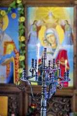 Orthodox church interior