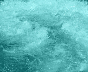 water in a blue tone