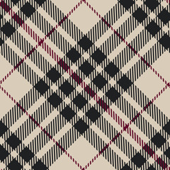 Blackberry tartan diagonal seamless