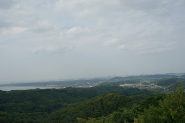 東京湾観音からの眺め