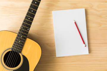Fototapeta premium Acoustic guitar