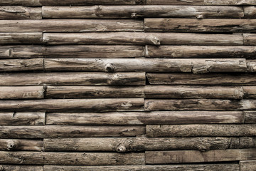 dark tone old wood wall texture and background