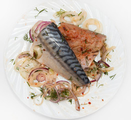 salted fish with spices