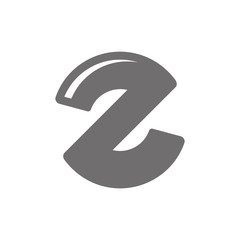 Letter Z Logo Concept Icon. Vector