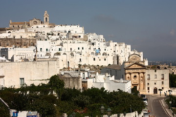 Veduta panoramica di Ostuni