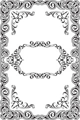 The perfect ornament art frame