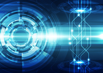 abstract vector engineering technology background, illustration
