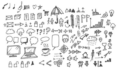 Business doodles