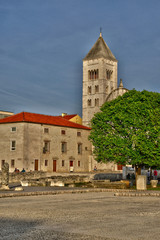Fototapeta na wymiar Croatia, picturesque city of Zadar in Balkan
