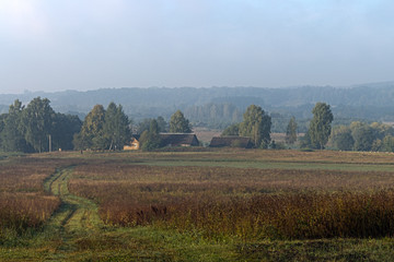 Fototapeta premium Lonely house.