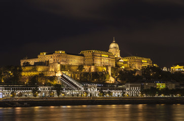 Obraz na płótnie Canvas Buda Castle in Budapest