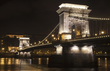 Chain Bridge in Budapest