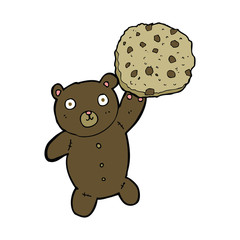 bear with cookie