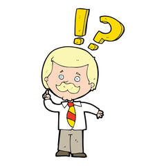 cartoon werewolf in top hat