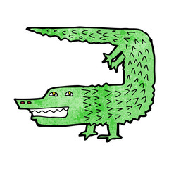 cartoon crocodile