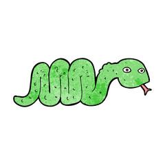 funny cartoon snake
