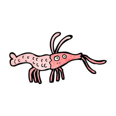 cartoon shrimp