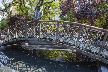 Imre Nagy Statue in Budapest