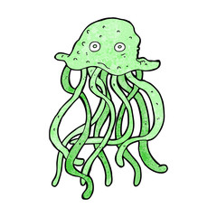 cartoon octopus