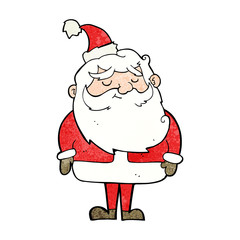 cartoon santa claus