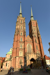 Obraz premium Ostrów Tumski - najstarsza dzielnica Wrocławia