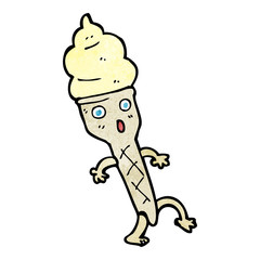 cartoon ice cream