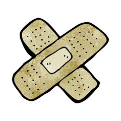 cartoon plaster