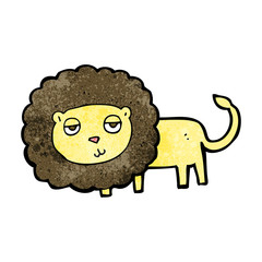 cartoon lion