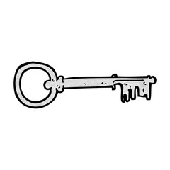 cartoon key