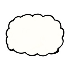 cartoon cloud symbol