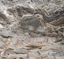 обрыв скалы