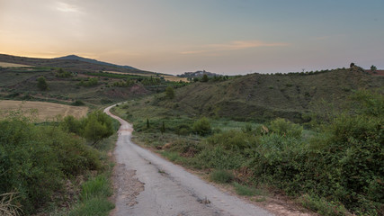 The Ermita de San Miguel near Villatuerte on the Camino de Santiago