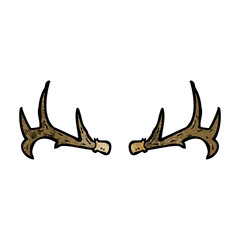 cartoon antlers