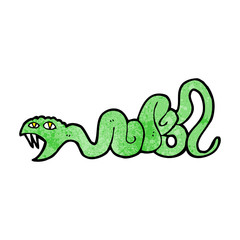 cartoon snake