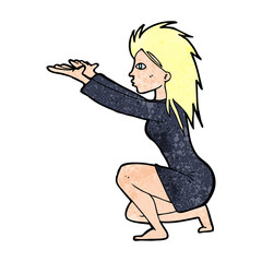 cartoon womn casting spel