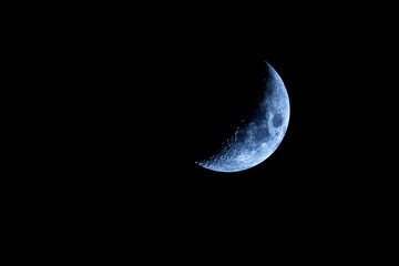  quarto di luna d'argento © domeniconardozza