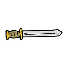 cartoon sword