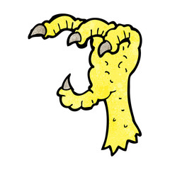 cartoon eagle claw