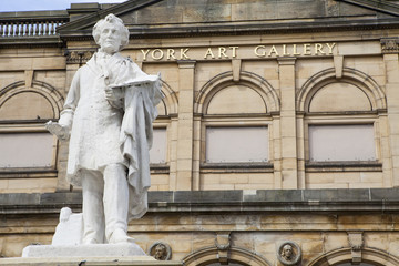 William Etty Statue at the York Art Gallery, England.