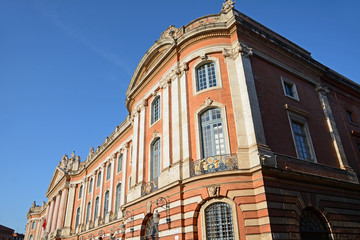 Obraz premium Toulouse, Mairie (Rathaus), Place du Capitole