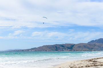 view of the surf on the ocean