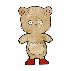 Naklejka premium cartoon teddy bear