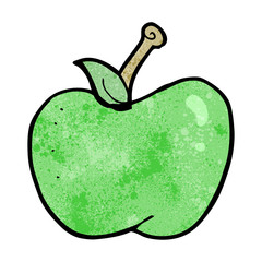 cartoon apple