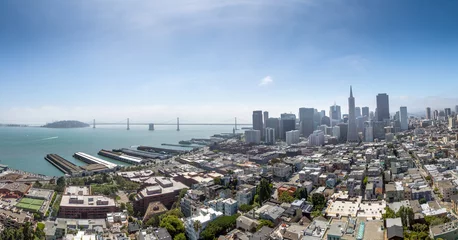 Deurstickers San Francisco Panorama © Jonas Weinitschke