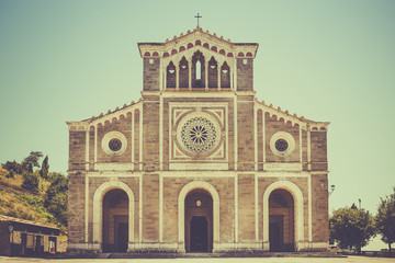 San Margherita church in Cortona, Italy