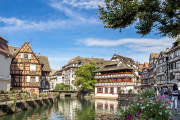 Fototapeta na wymiar Straßburg, La Petite France 