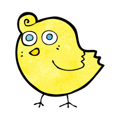 funny cartoon bird