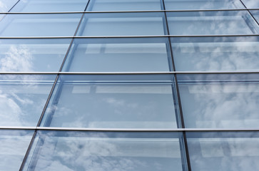 Windows - detail of modern office building.